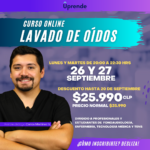 Lavado de Oídos y Otoscopía - Curso Online 26 y 27 Sept.