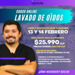 Lavado de Oídos y Otoscopía - Curso Online 13 y 14 Feb.