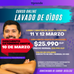 Lavado de Oídos y Otoscopía - Curso Online 11 y 12 de Marzo.